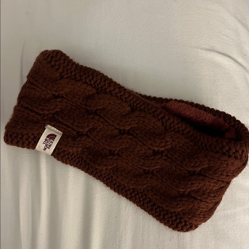 The North Face Chocolate Cable Knit Headband